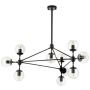 Step Into Design ASTRIFERO ST-9047-10 transparent Stropo šviestuvas 10x40w/E27 IP20