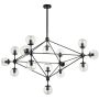 Step Into Design ASTRIFERO ST-9047-15 transparent Stropo šviestuvas 15x40w/E27 IP20