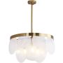 Step Into Design AURORA ST-9513 BRASS Stropo šviestuvas 3x40w/E14 IP20