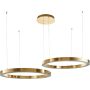 Step Into Design CIRCLE 2in1 DN924-80+80 gold Pakabinama lempa 2x80W/LED 3000K 6400lm IP20