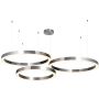 Step Into Design CIRCLE ST-8848-60+80+80 nickel Pakabinama lempa 3x112W/LED 3000K 10640lm IP20