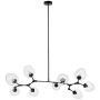Step Into Design MODERN ORCHID ST-1232-9 TRANSPARENT Stropo šviestuvas 9x60W/E27