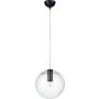 Step Into Design TONDA ST-8722P-S black Pakabinama lempa 1x60W/E27 IP20
