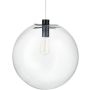 Step Into Design TONDA ST-8722P-XL black Pakabinama lempa 1x60W/E27 IP20