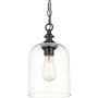Cosmolight PRAGUE P01947BK Pakabinama lempa 1x40W/E27