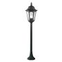 Elstead Lighting PARISH PR5-BLACK Stovinė lempa 1x60W/E27 IP44