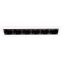 Maxlight X-LINE H0136 Įmontuojamas apšvietimas 6x8w/led 3000k 560lm ip20