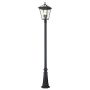 Quintiesse ALFORD PLACE QN-ALFORD-PLACE5-L-MB Gatvės šviesos stulpas 4x40W/E14 IP44