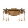 Quintiesse ASHLAND BAY QN-ASHLANDBAY2-NBR-BATH Sienos lempa 2x60W/E27 IP44
