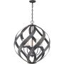 Quintiesse BLACKSMITH QN-BLACKSMITH-5P-OBK Pakabinama lempa 5x40W/E14 IP44