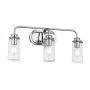 Quintiesse BRAELYN QN-BRAELYN3-PC Sienos lempa 3x40W/E27 IP44