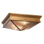 Quintiesse Cairo QN-CAIRO-F-M-VBS-CR Lubų šviestuvas 2x40W/E27 IP20