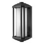 Quintiesse CASTELLE QN-CASTELLE-M-BLK Sienos lempa 1x60W/E27 IP44
