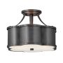 Quintiesse CHANCE QN-CHANCE-SF-S-BLB Stropo šviestuvas 2x60W/E27