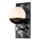 Quintiesse Deco QN-DECO-1WB-BLK-O Sienos lempa 1x25W/E14 IP44