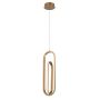 Quintiesse Demark QN-DEMARK-1P-BG Pakabinama lempa 1x28W/LED 3000K 1000lm IP20