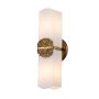 Quintiesse Elan QN-ELAN-2WB-DG-OPAL Sienos lempa 2x4W/G9 3000K 800lm IP44