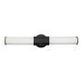 Quintiesse FACET QN-FACET-LED2-BK-BATH Sienos lempa 2x12W/LED 3000k 2160LM IP44