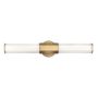 Quintiesse FACET QN-FACET-LED2-HB-BATH Sienos lempa 2x12W/LED 3000k 2160LM IP44