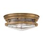 Quintiesse HADRIAN QN-HADRIAN-FS-BR-CLEAR Lubų šviestuvas 2x40W/E27 IP44
