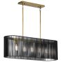 Quintiesse LINARA QN-LINARA-ISLE-BK Pakabinama lempa 5x60W/E27