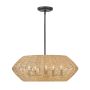 Quintiesse Luca QN-LUCA-5P-M-BK-CAM Pakabinama lempa 5x40W/E14 IP20