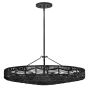 Quintiesse Ophelia QN-OPHELIA-6P-BK-BK Pakabinama lempa 6x40W/E14 IP20