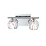 Quintiesse REGALIA QN-REGALIA2-PC-BATH Sienos lempa 2x3W/G9 3000k 600LM IP44