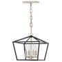 Quintiesse STINSON QN-STINSON-4P-M-BK Pakabinama lempa 4x60W/E14