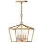 Quintiesse STINSON QN-STINSON-4P-M-DBR Pakabinama lempa 4x60W/E14