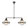 Quintiesse Willard QN-WILLARD-LP2-UBZ-PG Stropo šviestuvas 2x60W/E27 IP20
