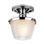 Elstead Lighting DUBLIN QZ-DUBLIN-SF-PC Stropo šviestuvas 1x60W/E27 IP44