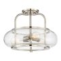 Elstead Lighting QUOIZLE QZ-TRILOGY-SFM-BN Stropo šviestuvas 3x60W/E27