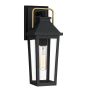 Quoizel Buckley QZ-BUCKLEY-S-MBK Sienos lempa 1x40W/E27 IP44
