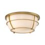 Quoizel Chance QZ-CHANCE-F-PNBR Lubų šviestuvas 2x60W/E27 IP44