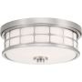 Quoizel GUARDIAN QZ-GUARDIAN-F-BN Lubų šviestuvas 2x60W/E27 IP44