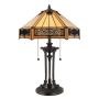 Quoizel INDUS QZ-INDUS-TL Stalo lempa 2x60W/E27