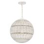 Quoizel Lindendale QZ-LINDENDALE-P-AWH Pakabinama lempa 1x60W/E27 IP44