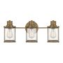 Quoizel Riggs QZ-RIGGS3-BATH-WS Sienos lempa 3x40W/E27 IP44