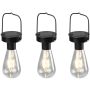 Trio CAMPUS R35146132 Saulės baterijų lempa 3x1w/led ip44
