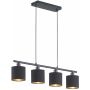 Trio TOMMY R30334079 Pakabinama lempa 4x28w/e14 ip20