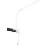 Trio NEVADA R57941131 Darbo stalo lemputė su spaustuku 1x5w/led 3000+4000+5000k 600lm ip20
