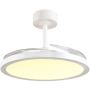 Trio KASFJORD R64452131 Ventiliatorius 1x34w/led 2700-6500k 3900lm ip20