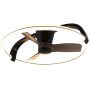 Trio STOCKHOLM R64262132 Ventiliatorius 1x37w/led 2700-6500k 4300lm ip20