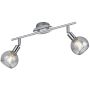 Trio BREST R80592006 Taškinis šviestuvas 2x15w/e14 ip20
