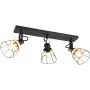 Trio JEROME R86233032 Taškinis šviestuvas 3x10w/e27 ip20
