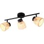 Trio LAURENT R86093032 Taškinis šviestuvas 3x10w/e14 ip20