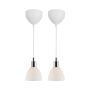 Nordlux RAY 63233033 Pakabinama lempa 2x40W/E14 IP20