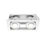 Maytoni Metal Modern DL093-02-10W3K-W Įmontuojamas apšvietimas 1x20W/LED 3000K 1450lm IP20
