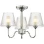 Dar Lighting Rimaz RIM5350 Stropo šviestuvas 3x5w/G9 IP44